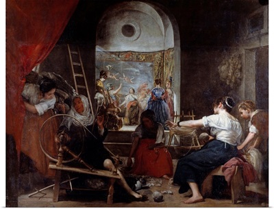 The Spinners or The fable of Arachne by Diego Velazquez