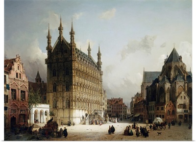 The Town Hall, Louvain, Belgium by Michael Neher