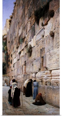 The Wailing Wall by Gustav Bauernfeind