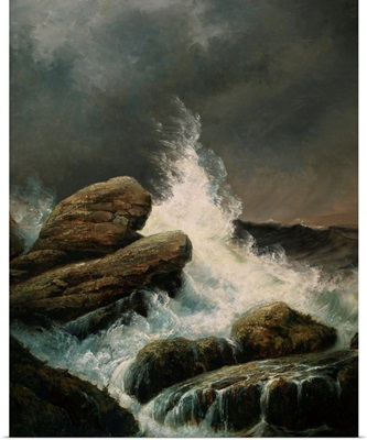 The Wave By Gustave Dore