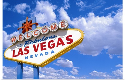 The Welcome to Fabulous Las Vegas sign
