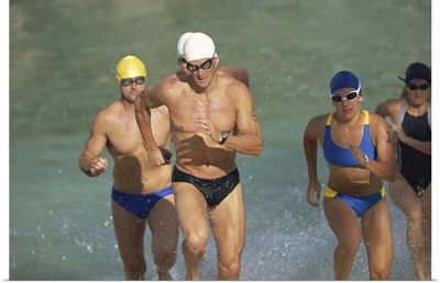 Triathloners Running out of Water