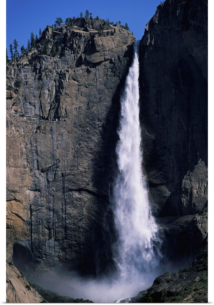 Upper Yosemite Falls During Spring Thaw