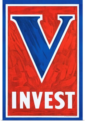 V Invest Victory Liberty Loan Poster