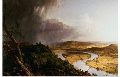 View From Mount Holyoke, Northampton, Massachusetts, After A Thunderstorm
