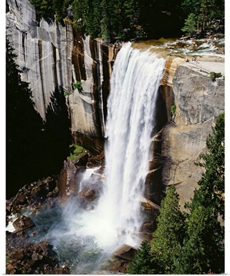View From The Top Of Vernal Falls