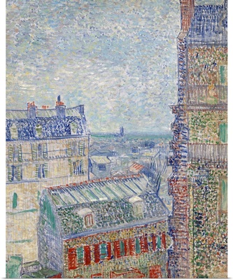 View From Theo's Apartment By Vincent Van Gogh