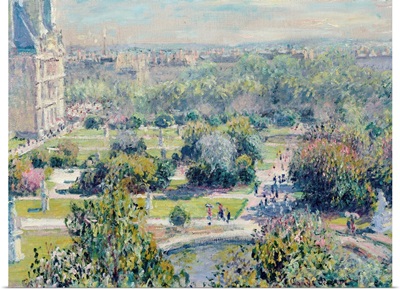 View Of The Tuileries Gardens, Paris