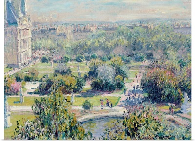 View Of The Tuileries Gardens, Paris By Claude Monet
