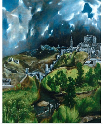 View Of Toledo By El Greco