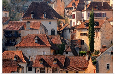 Village of Saint Cirq Lapopie, Quercy region, France