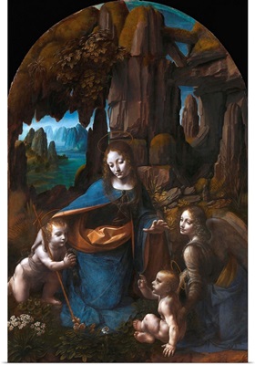Virgin Of The Rocks By Leonardo Da Vinci