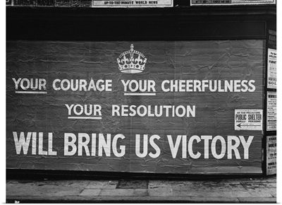 Wartime Propaganda Poster, 1939