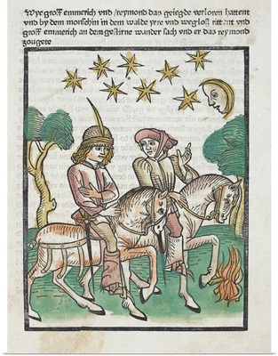 Woodcut Illustration From Medieval Book