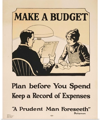 Ymca Make A Budget Poster