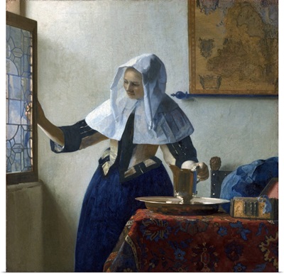 Young Woman With A Water Pitcher