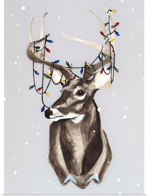 Christmas Deer with Lights