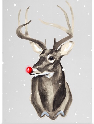 Christmas Deer with Nose