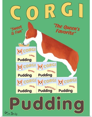 Corgi Pudding
