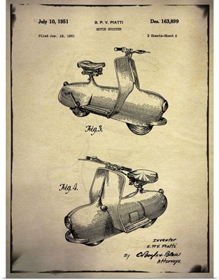 Scooter Patent II Buff