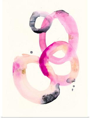 Watercolor Oval 1