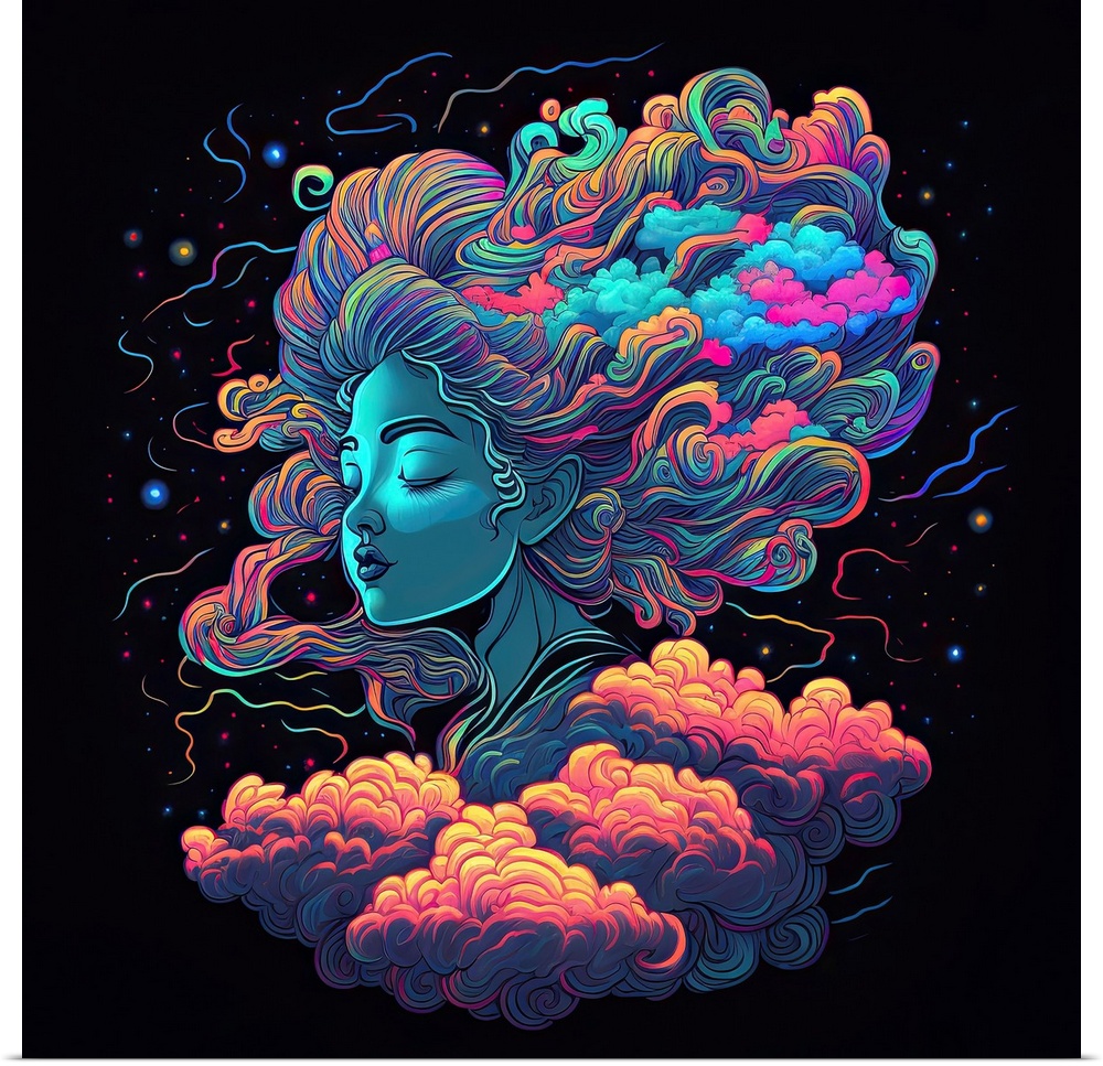 Clouded Goddess II
