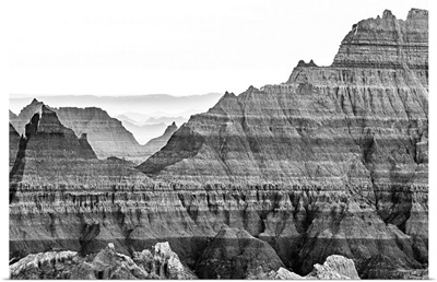 Layers Of Badlands