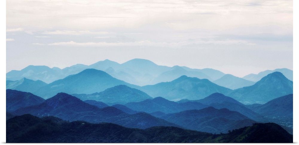 Landscape image of the Blue Ridge mountains.