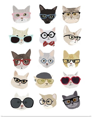 Cats with Glasses