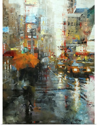 Manhattan Orange Umbrella