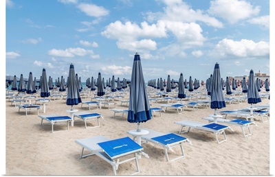 Puglia, Italy Beach Umbrellas