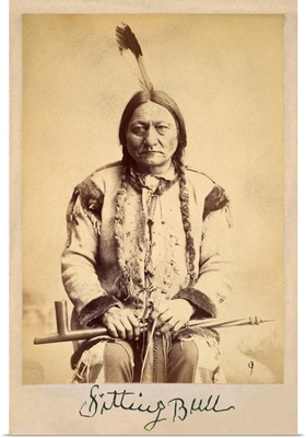 Sitting Bull - Lakota Sioux Tribe Chief, 1884