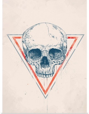 Skull in Triangle No. 2