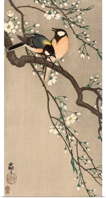 Songbirds on Cherry Branch, 1900-1910
