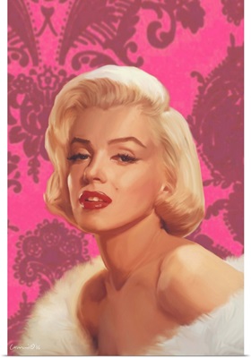 True Blue Marilyn In Pink