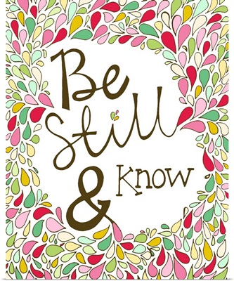 Be Still And Know Bible Verse