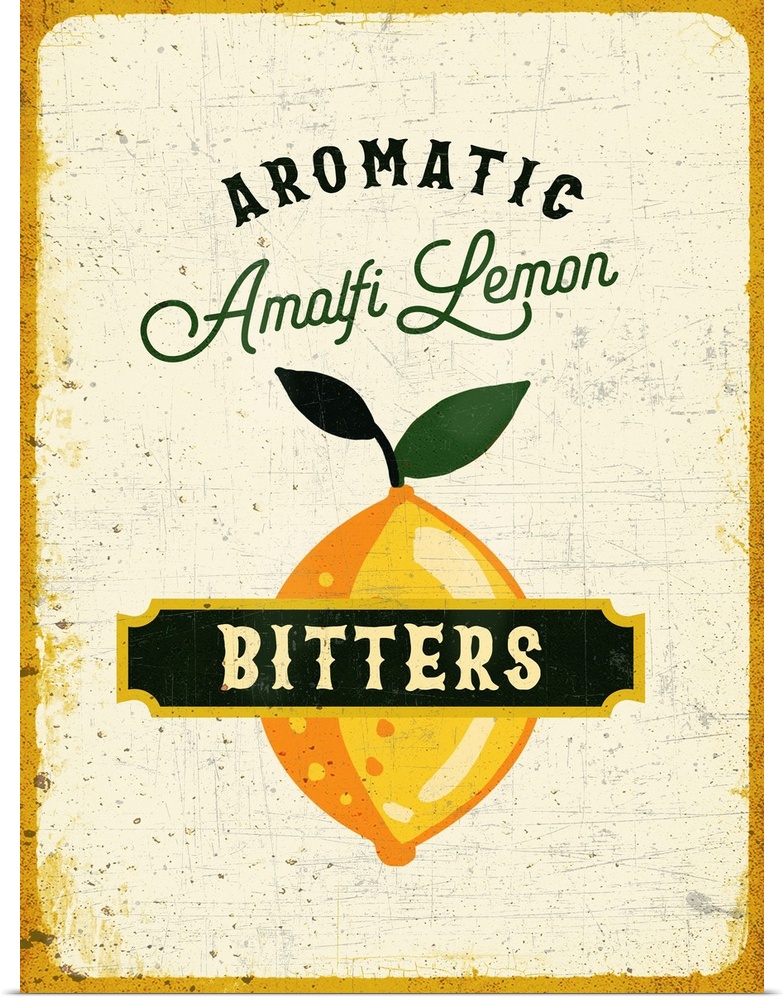 Botanical Gin Lemon Bitters