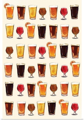 Craft Beer Pattern - Light