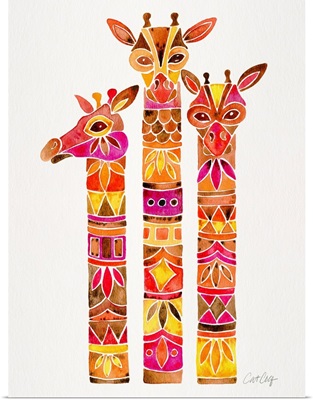 Fiery Giraffes