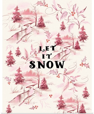 Let It Snow Toile