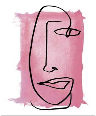 Line Face Drawing