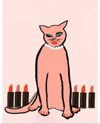 Lipstick Cat
