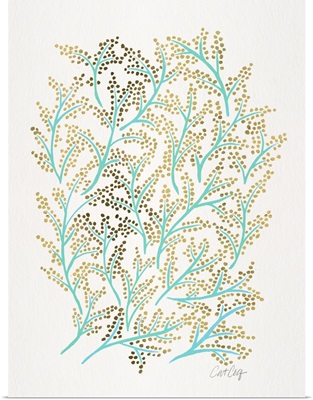 Mint Gold Branches