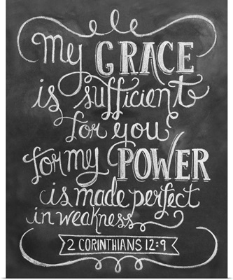 My Grace Is Sufficient Bible Verse