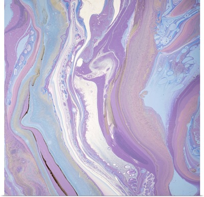 Pastel Purple Abstract 42