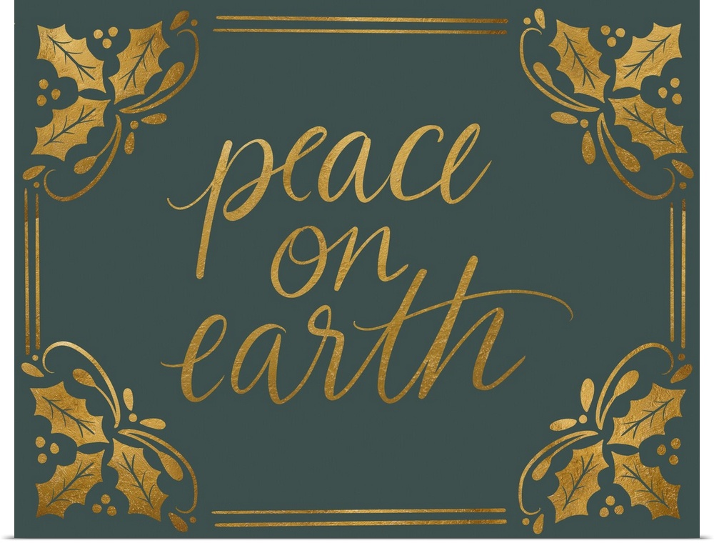 Victorian Christmas - Foil Peace On Earth
