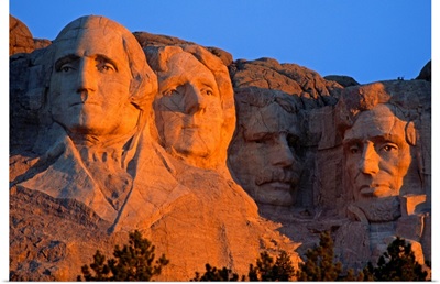 South Dakotas famed Mount Rushmore National Monument