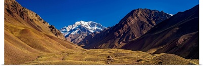 Aconcagua Mountain, Horcones Valley, Aconcagua Provincial Park, Central Andes, Argentina