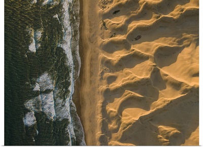Aerial View Of Sand Dunes, Addo Elephant National Park, Eastern Cape, South Africa