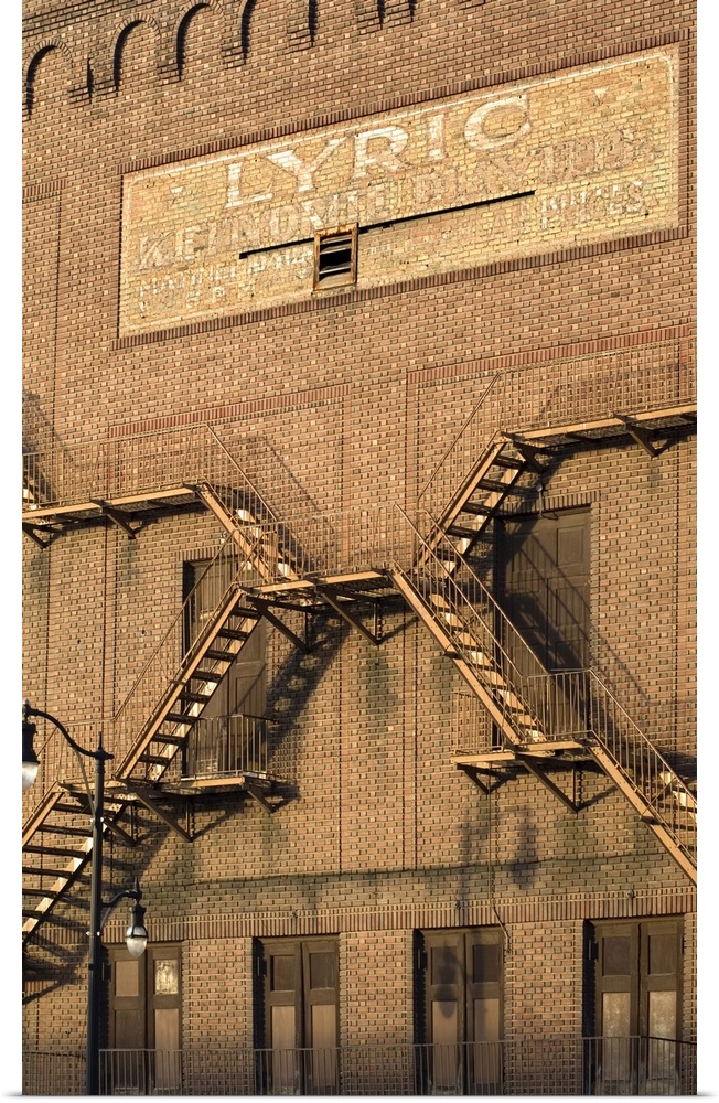Alabama / Birmingham / Lyric Theatre Sign / Vaudeville Theatre / Constructed In 1914